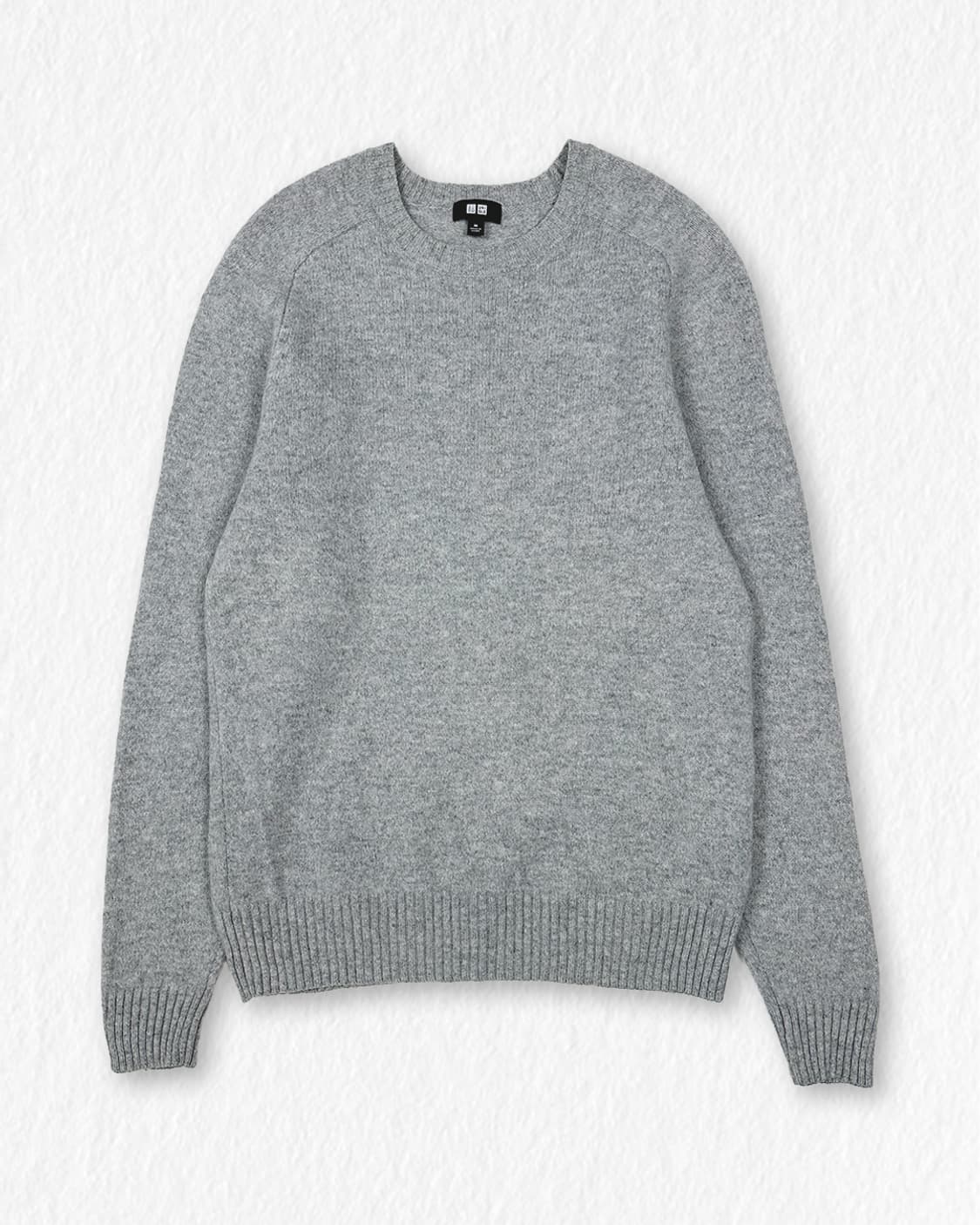 유니클로 울100 니트 그레이 상품이미지1