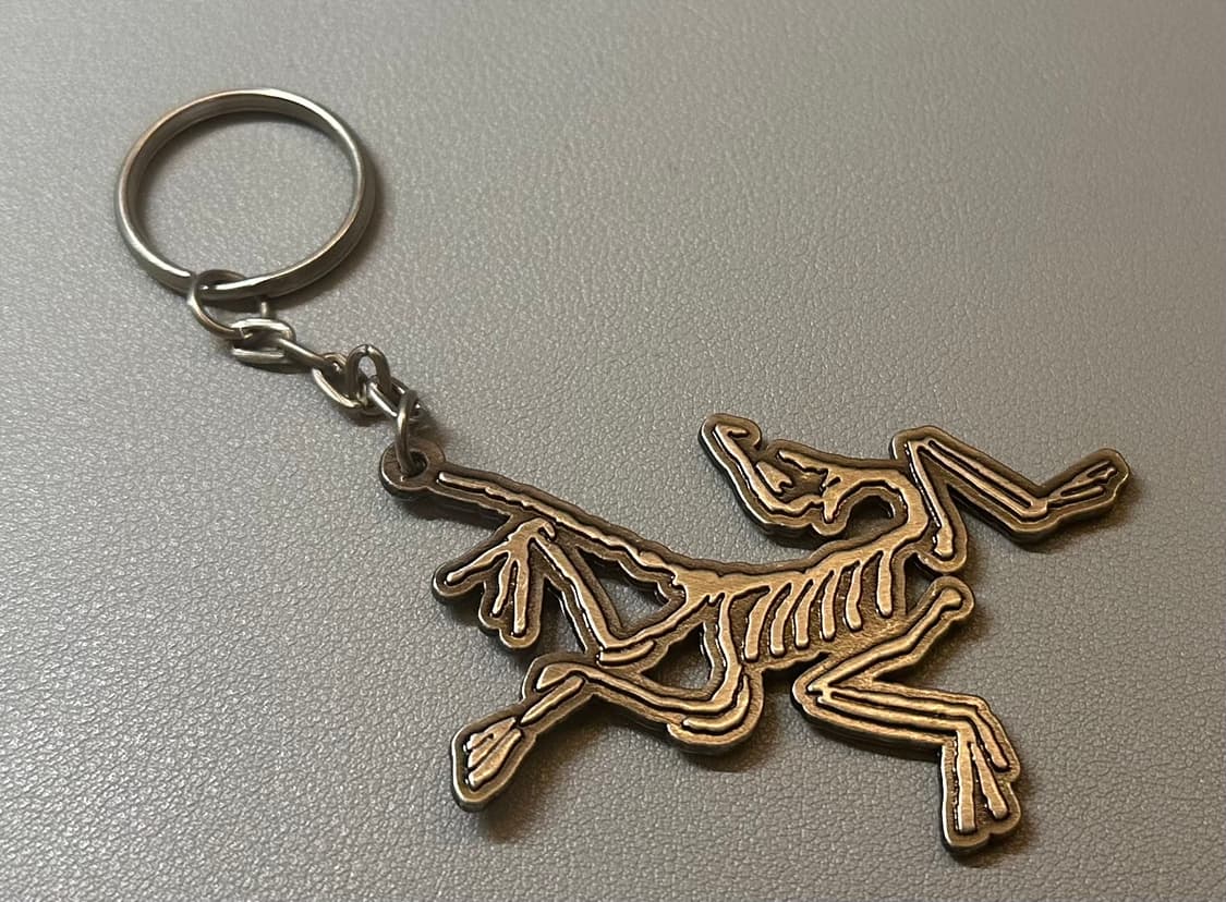 아크테릭스 메탈 키링 정품 상품이미지1