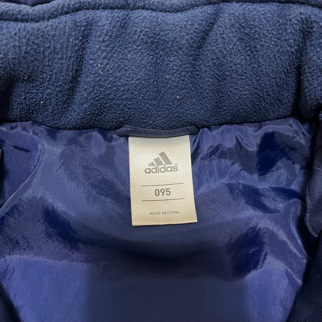 아디다스 삼선 사이드라인 로고 다운 후드점퍼 M(95) 상품이미지6