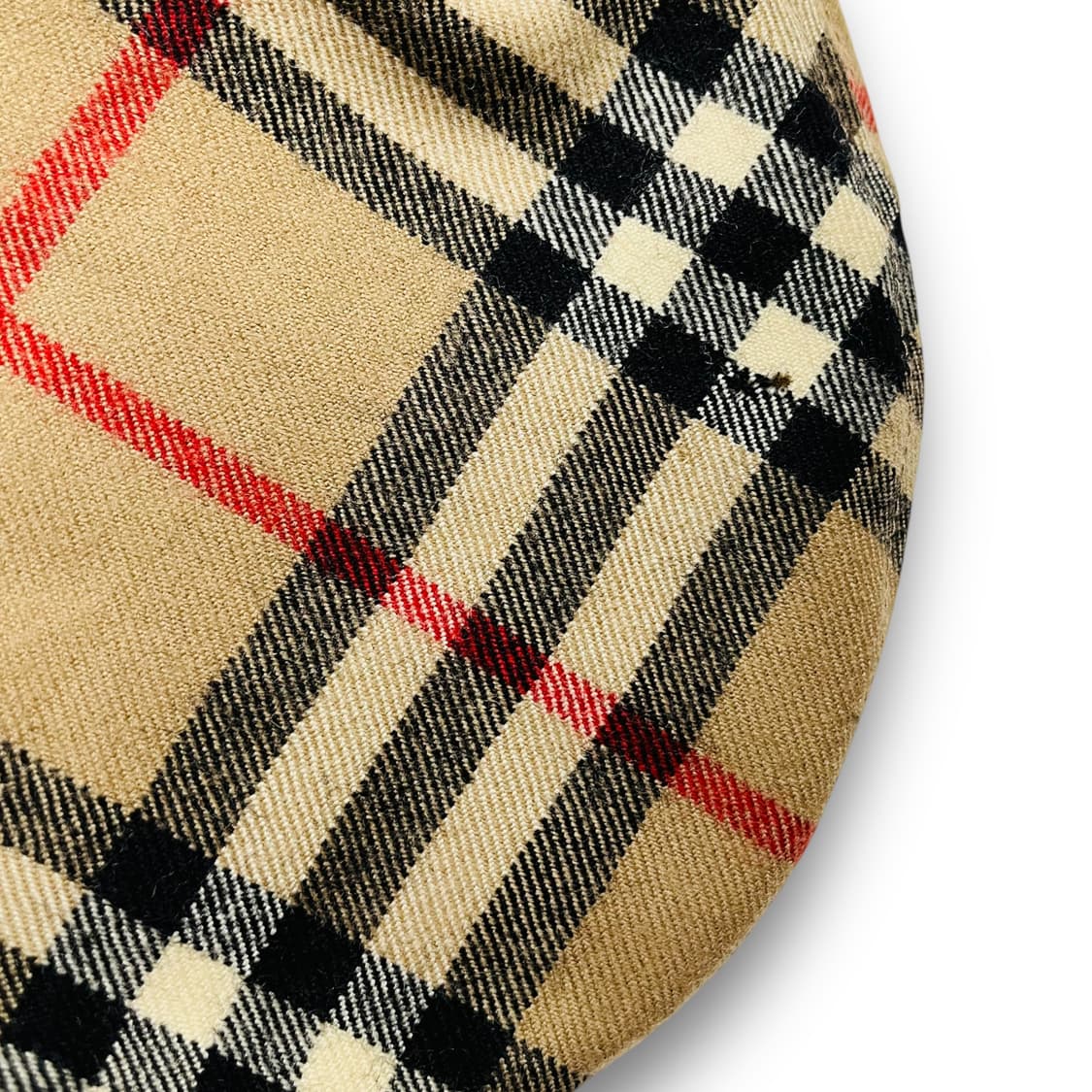 버버리 OG 구형 노바체크 패턴 헌팅캡 상품이미지8