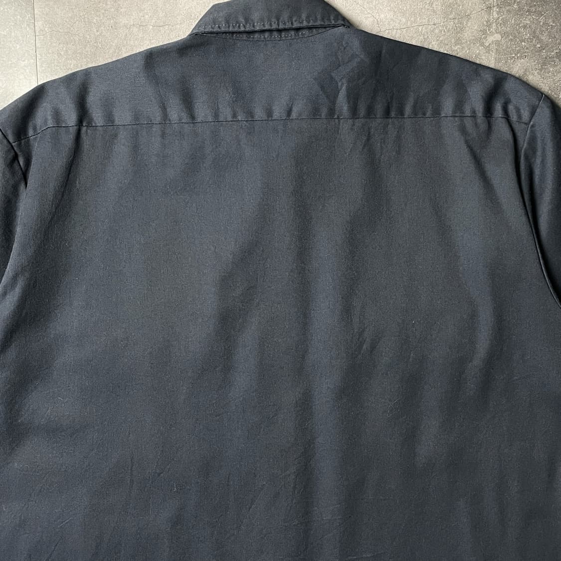 DICKIES 디키즈 빈티지 네이비 플랩포켓 반팔 워크셔츠 A01048 상품이미지7
