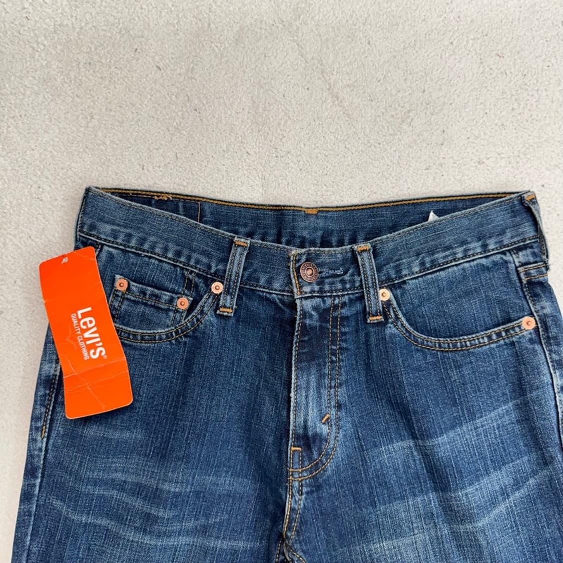 새상품 LEVI'S 오렌지 탭 부츠컷 데님팬츠 W28 L32 상품이미지2