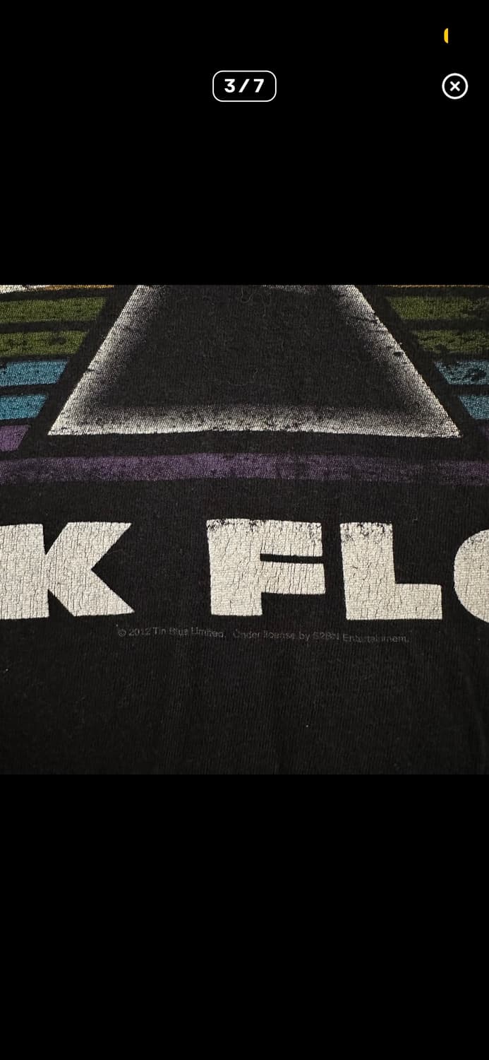 2012 Pink Floyd 핑크 플로이드 그래픽 티셔츠 L 상품이미지3