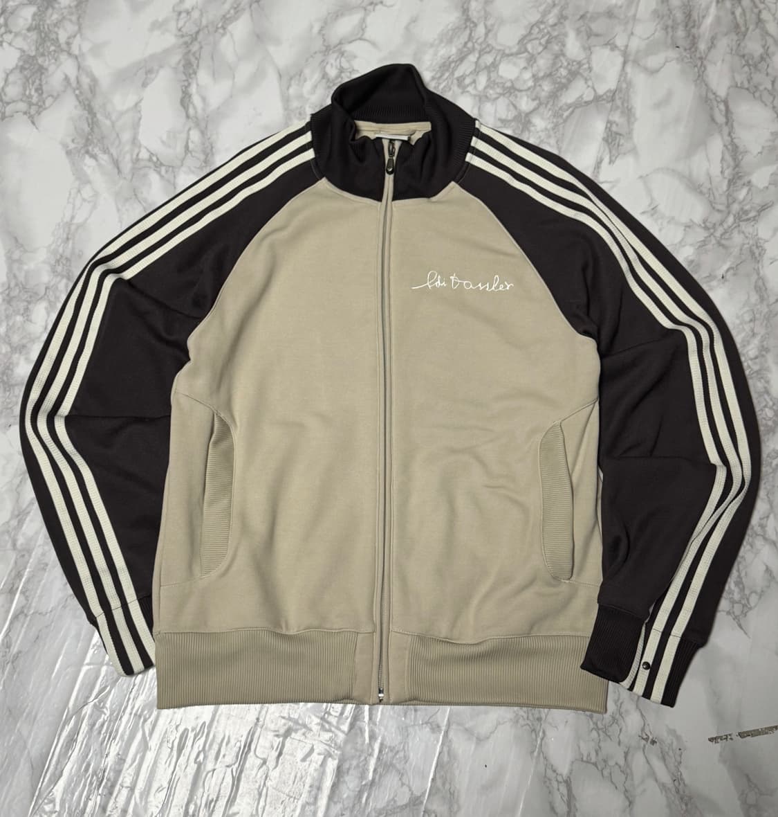 대장 아디다스 삼선 브라운 트레이닝 져지 자켓 상품이미지3