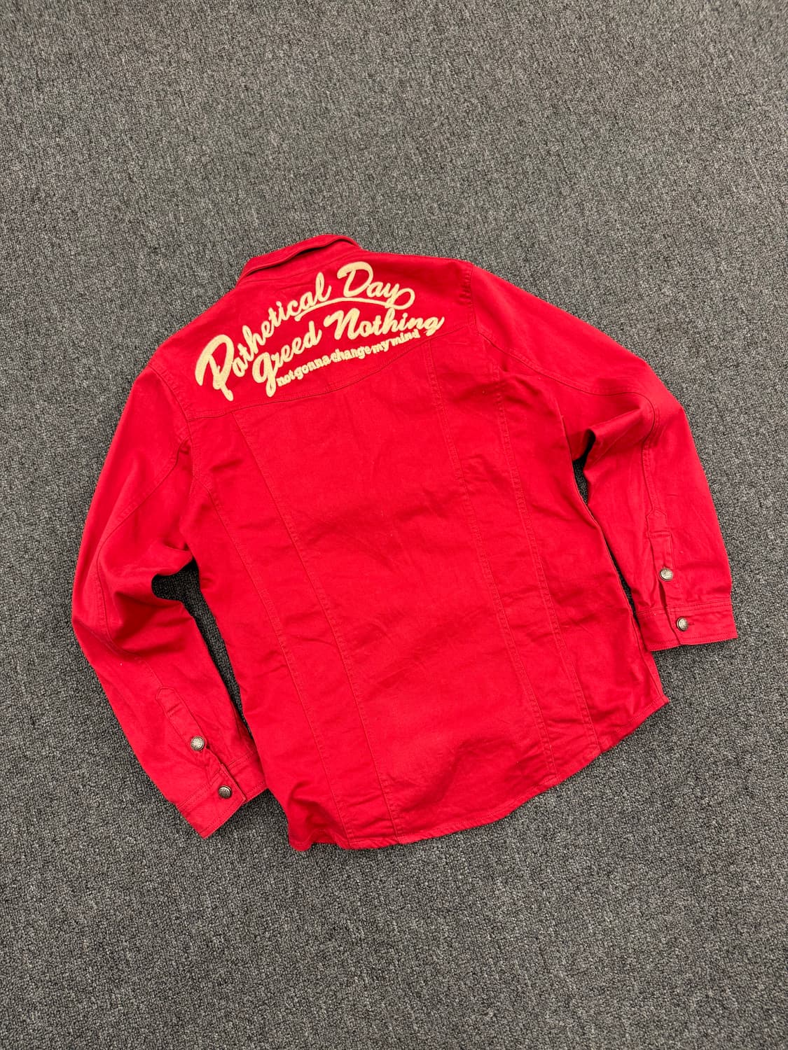 M)In the attic 빈티지 자수 셔츠자켓 상품이미지3