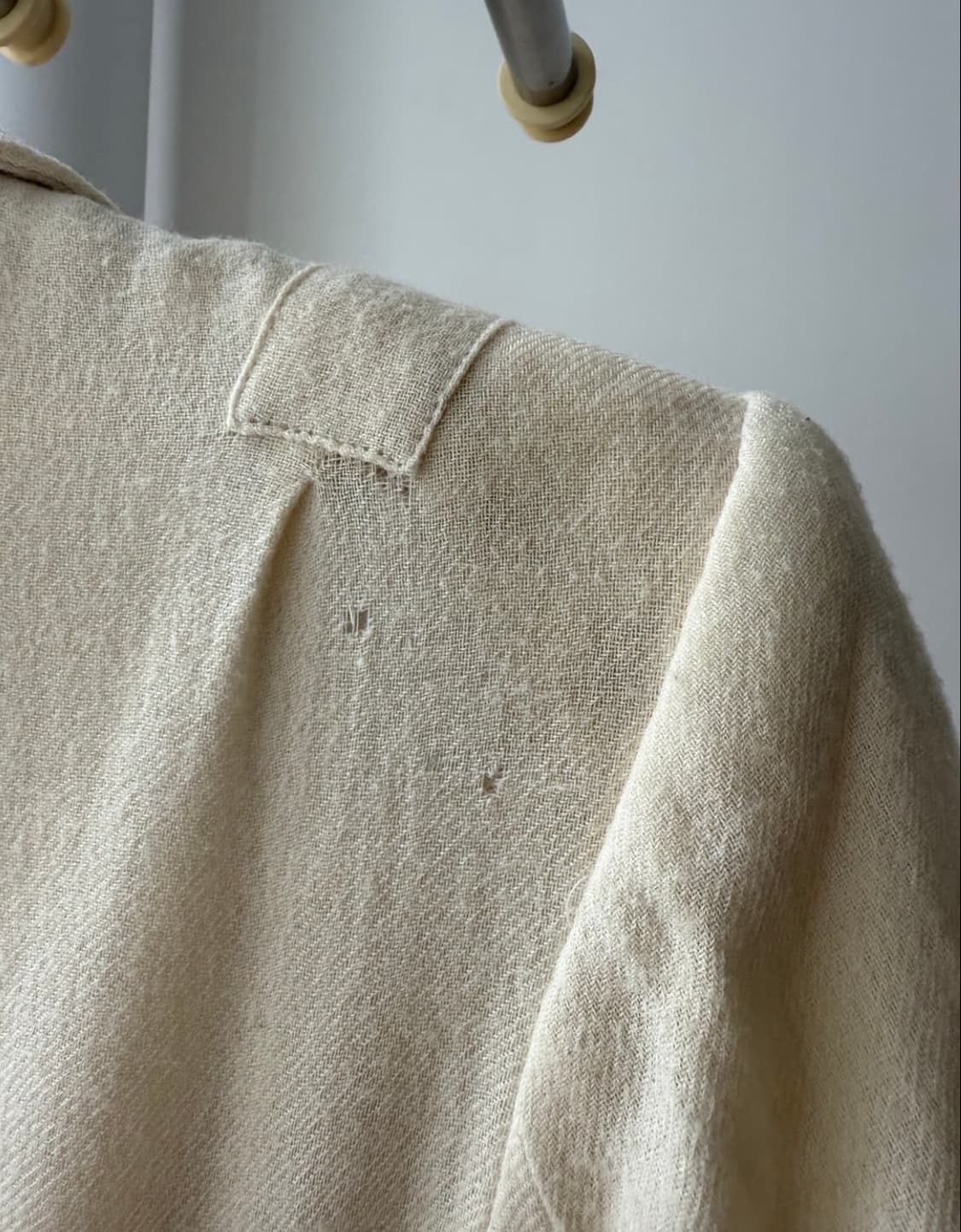 앤드뮐미스터 화이트 울코트 상품이미지6