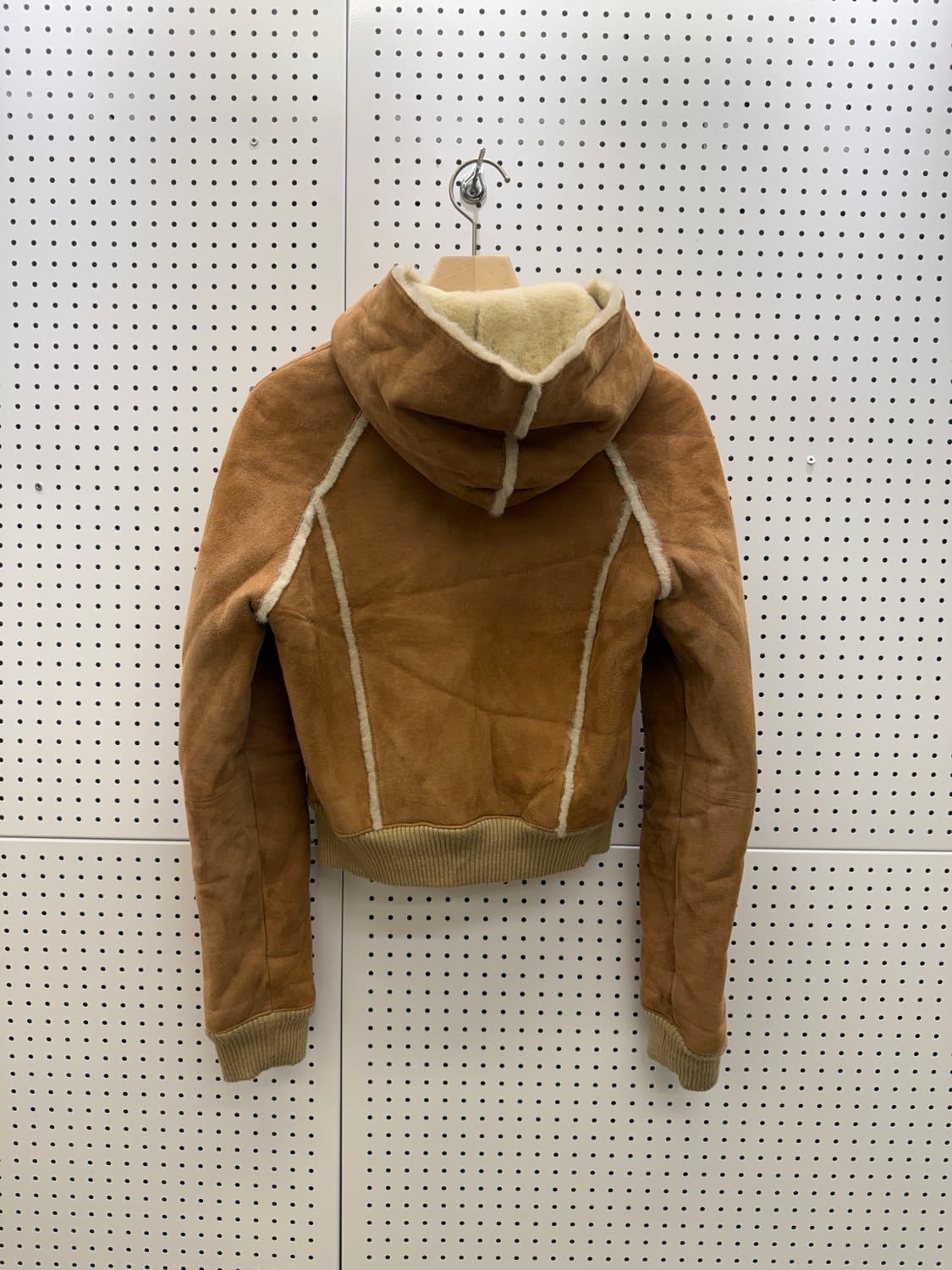 아베크롬비 리얼레더 스웨이드 후드 자켓 U772 상품이미지3