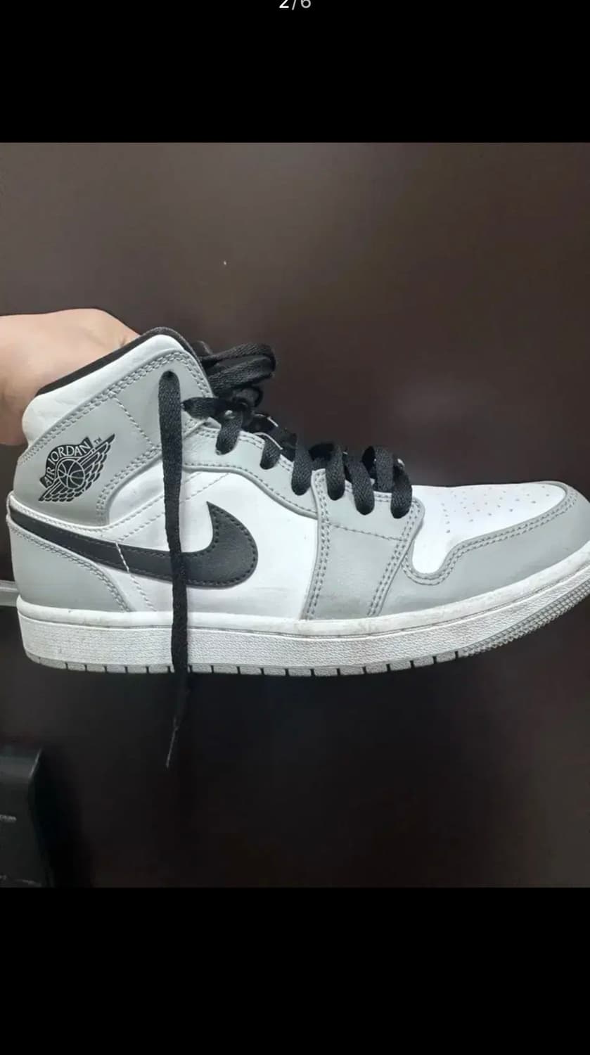 나이키 조던 1 미드 라이트 스모크 그레이 상품이미지2