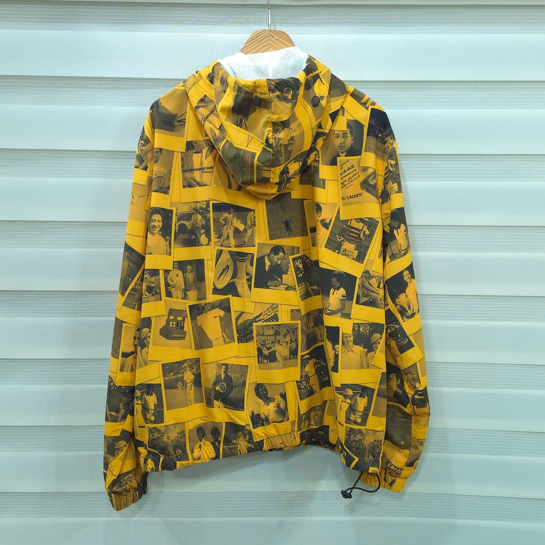 LACOSTE x Polaroid 바람막이 후드집업 자켓- S 상품이미지7
