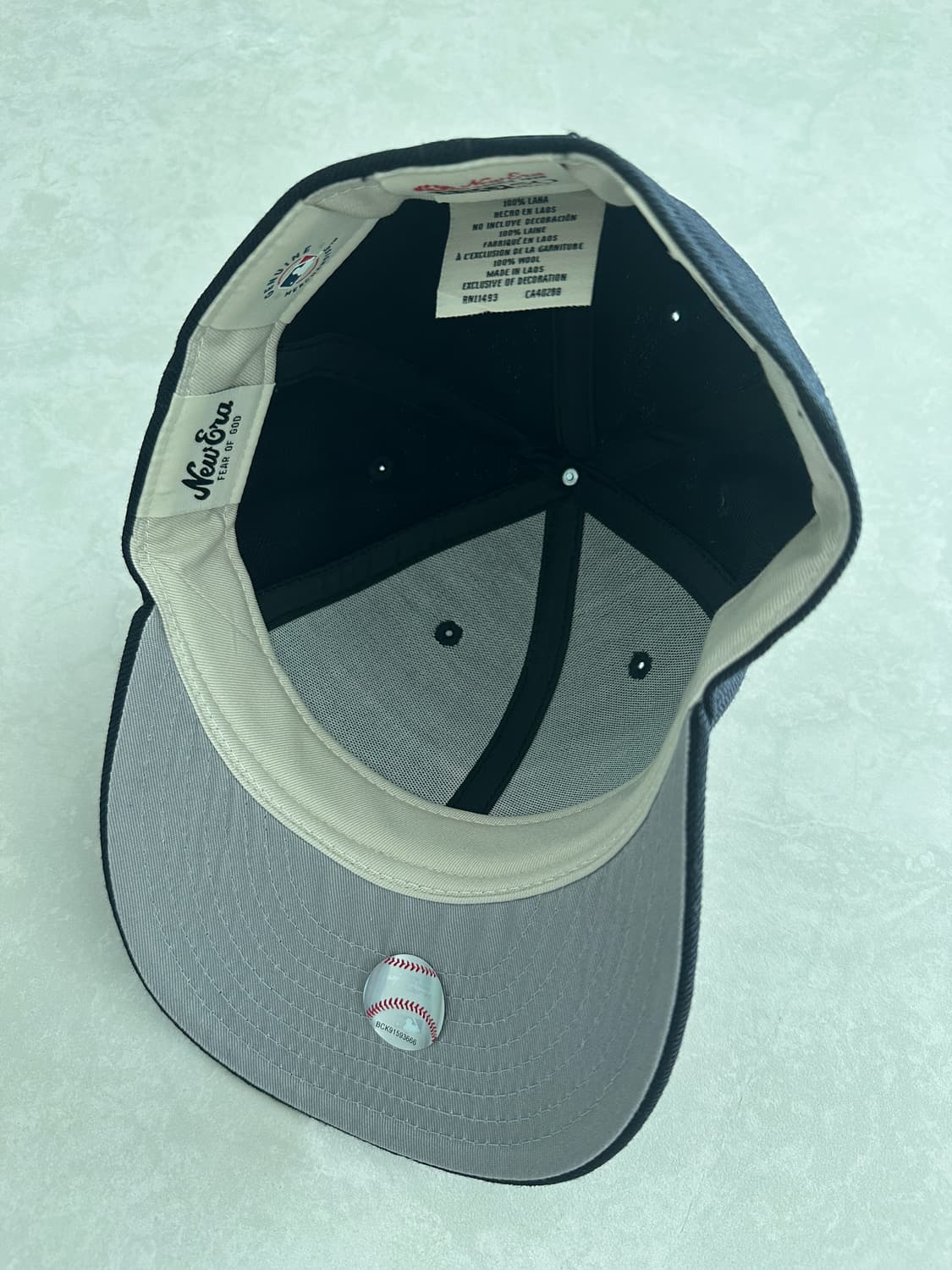 뉴에라x피어오브갓 (새상품) 디트로이트 캡 7사이즈 55.8 상품이미지3