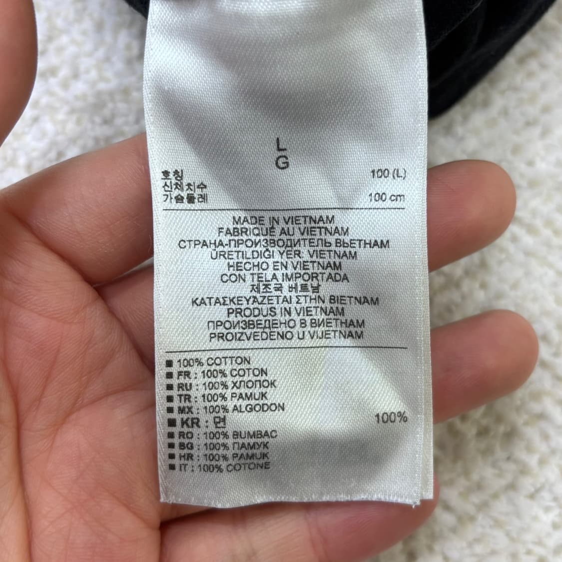 L 갭 라운드넥 반팔 티셔츠 0312E 상품이미지4