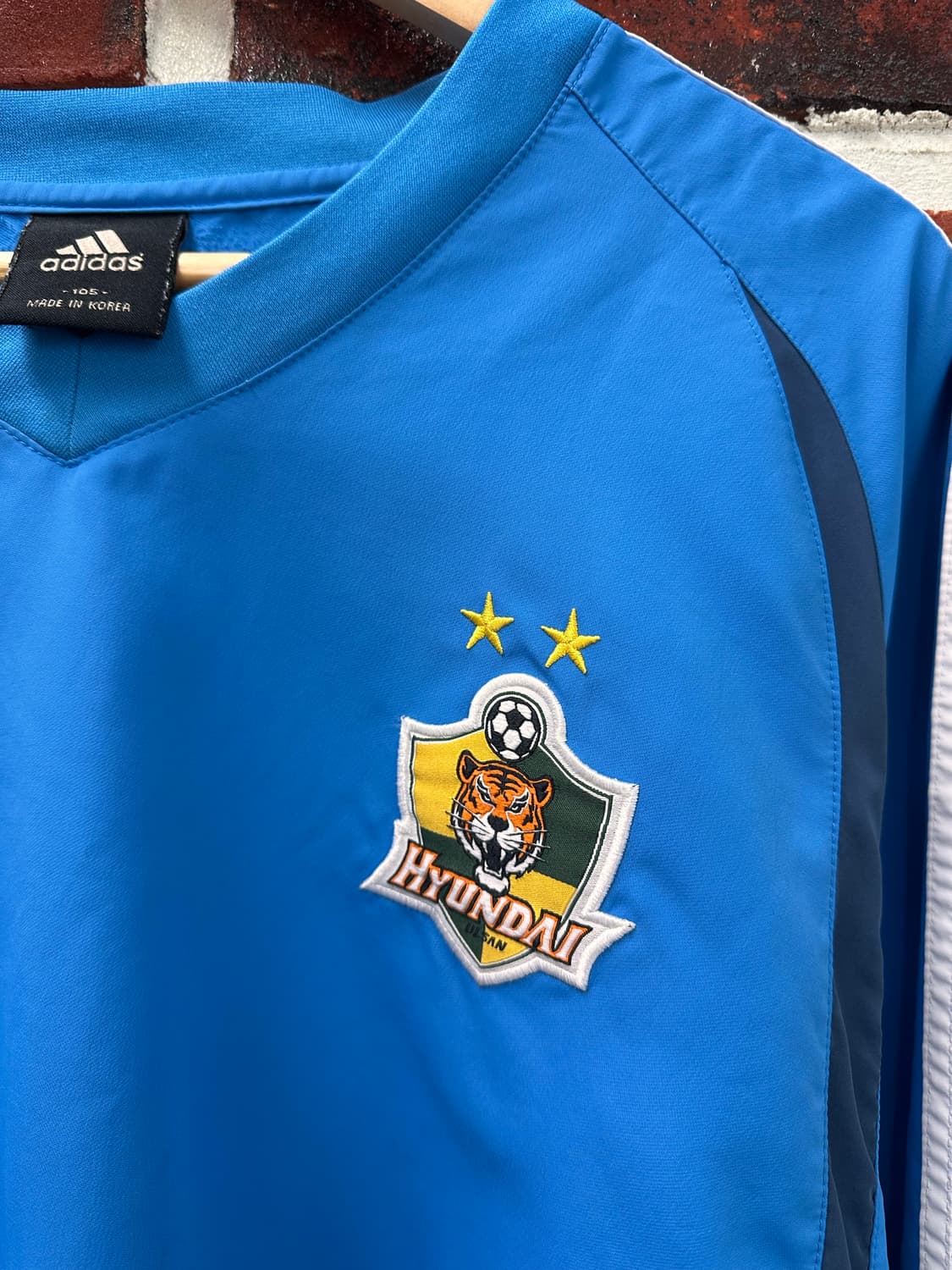 (105)아디다스 울산 현대 07시즌 윈드브레이커 웜업 상품이미지3