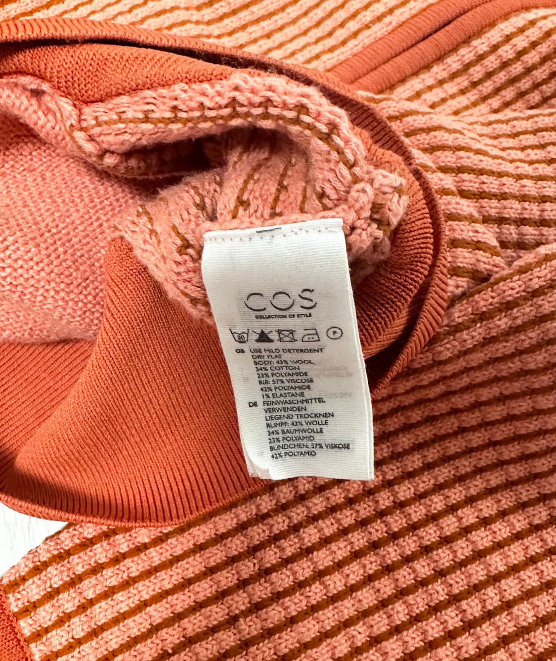 COS 여성 와플 S사이즈 니트 집업  상품이미지2