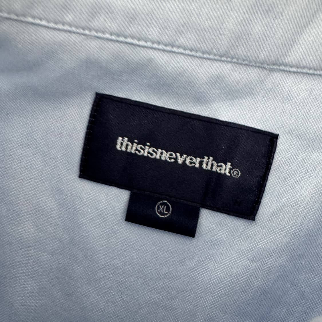 XL(110) 디스이즈네버댓 자수 남방 셔츠  상품이미지5