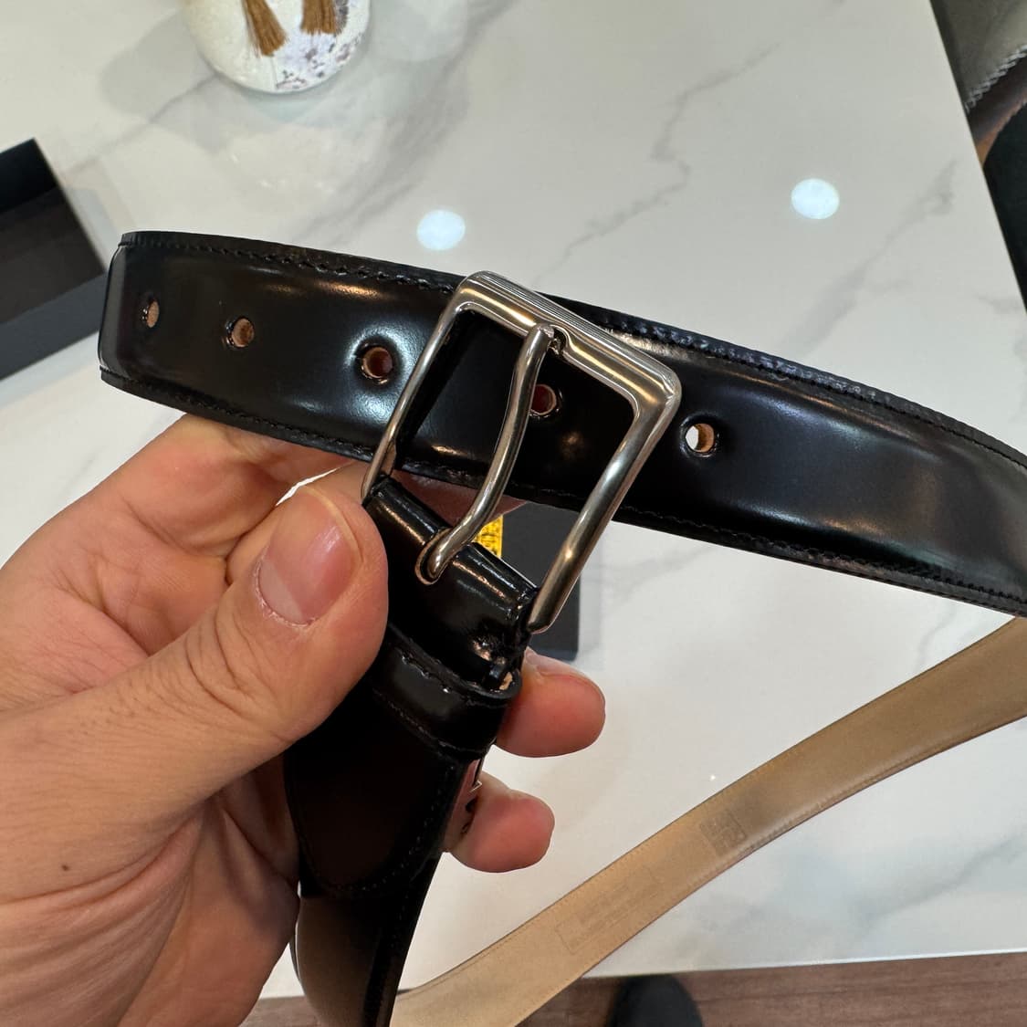 나가사와 코도반 벨트 블랙 상품이미지4