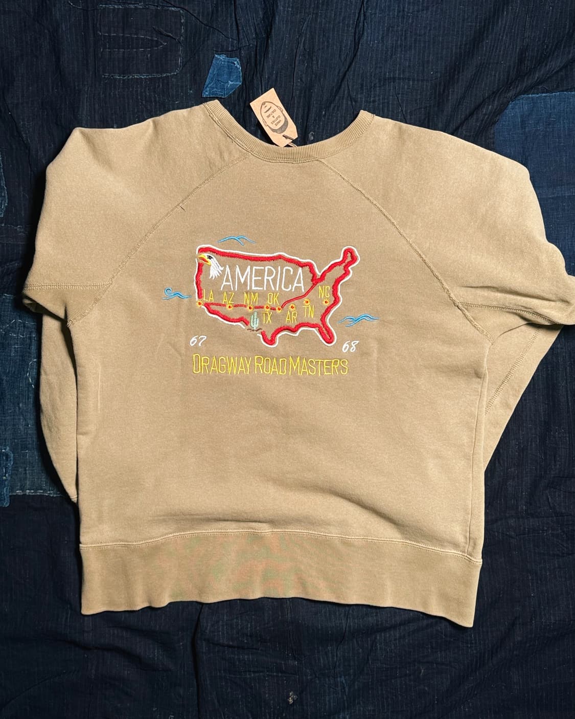 챔피온 (60-70s 복각) 아메리칸 드래그웨이 로스마스터 스웻셔츠 XL 상품이미지5