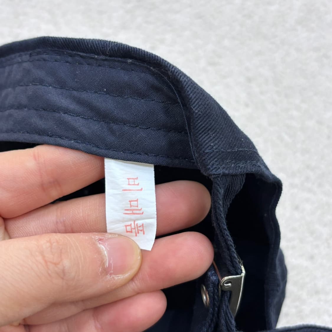 F 파리게이츠 스마일 로고 볼캡 0414E 상품이미지7