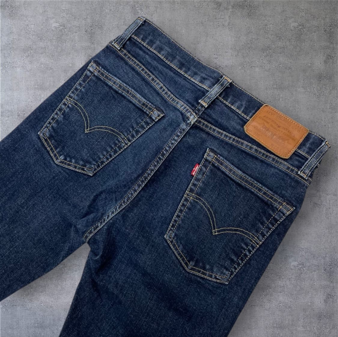리바이스 Levi's 510 프리미엄 빅E 진청 데님팬츠 W28 L30 상품이미지6