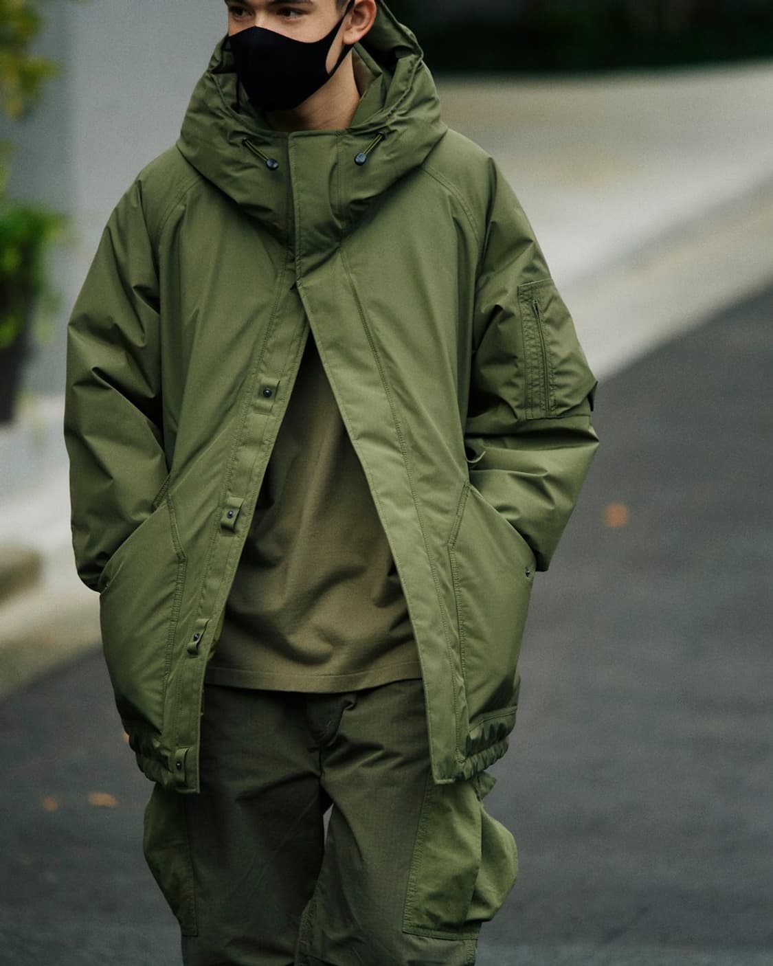 나나미카 고어텍스 다운 파카 M사이즈 시착 새제품 상품이미지2