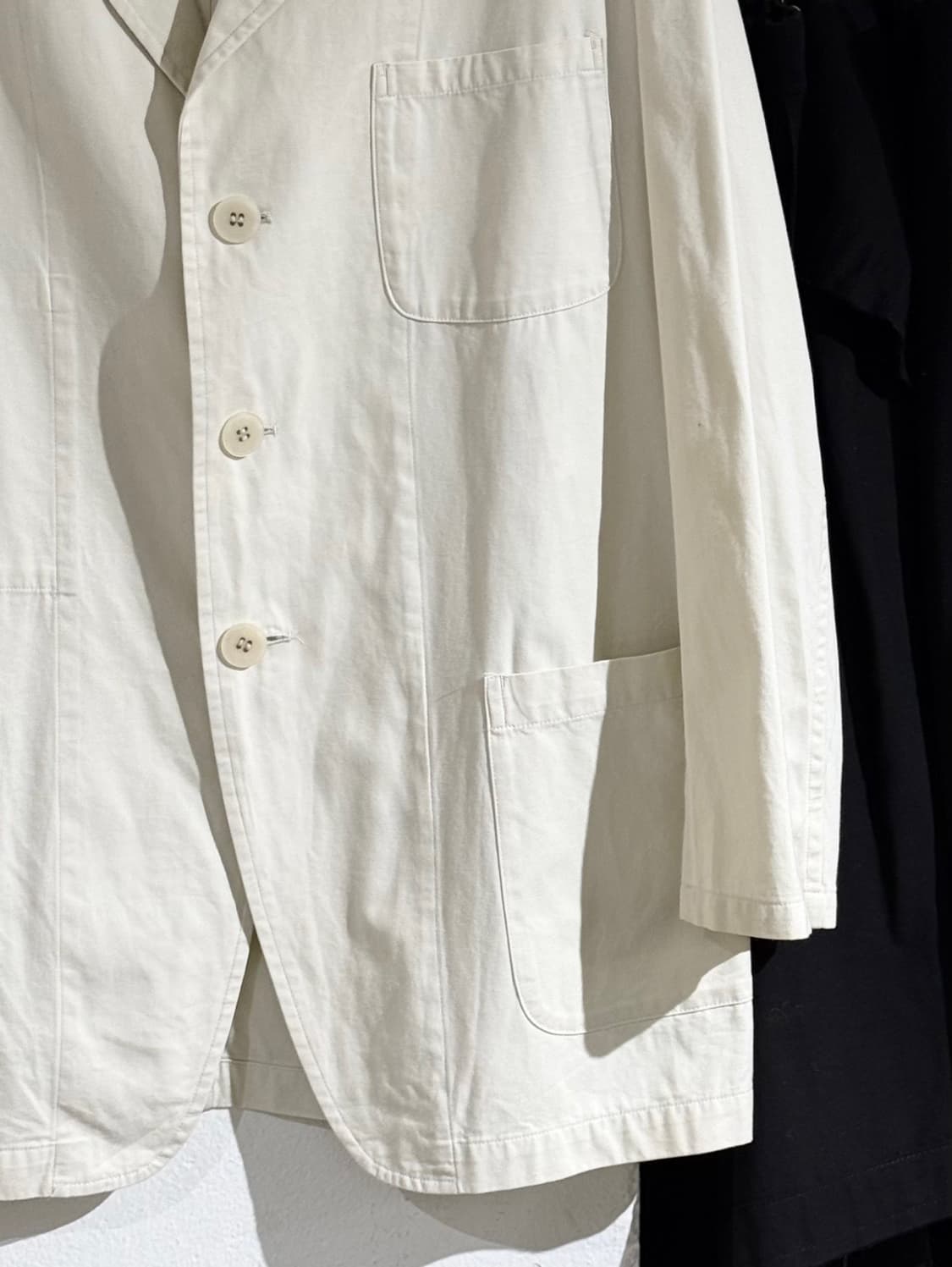 y's 아이보리 코튼 멀티 포켓 3b 블레이저 자켓 상품이미지5