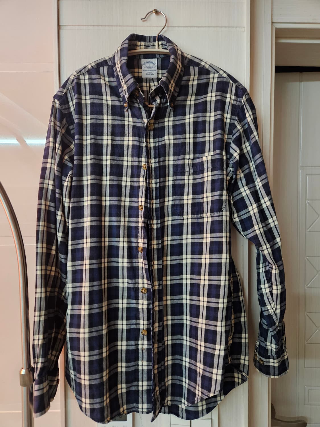 브룩스브라더스 체크 셔츠 S 상품이미지1