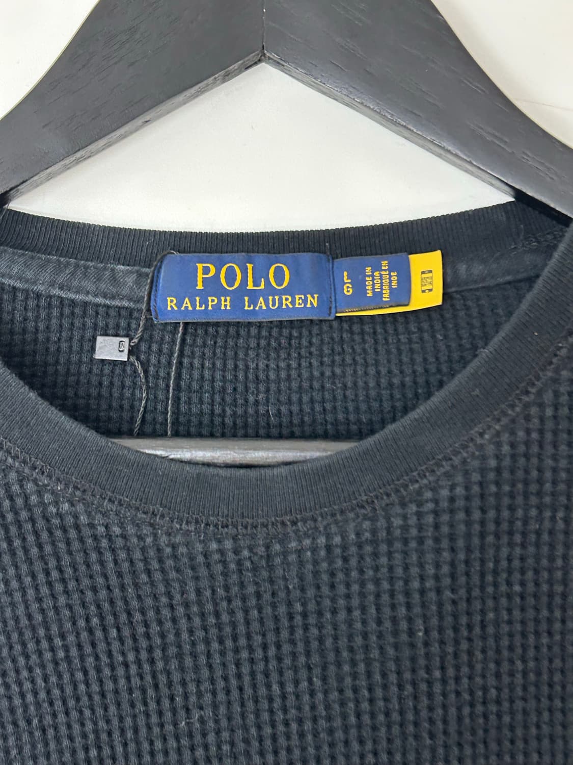 Polo 폴로 랄프로렌 블랙 와플티   상품이미지6