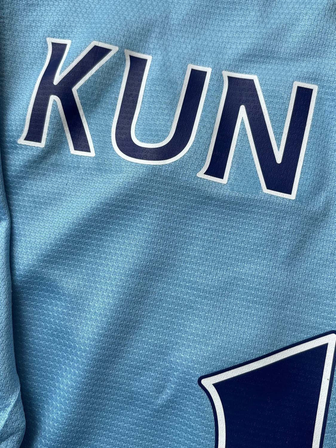 나이키 13 14 맨체스터 시티 홈 아구에로 유니폼  상품이미지5