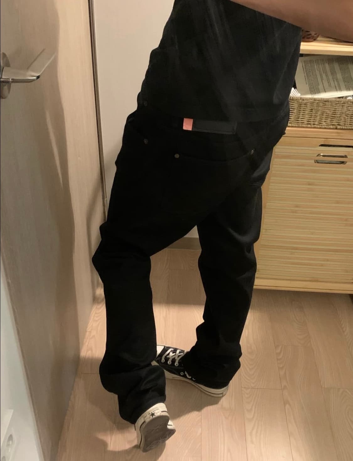 아크네 블라콘스트 max stay black 진 상품이미지2