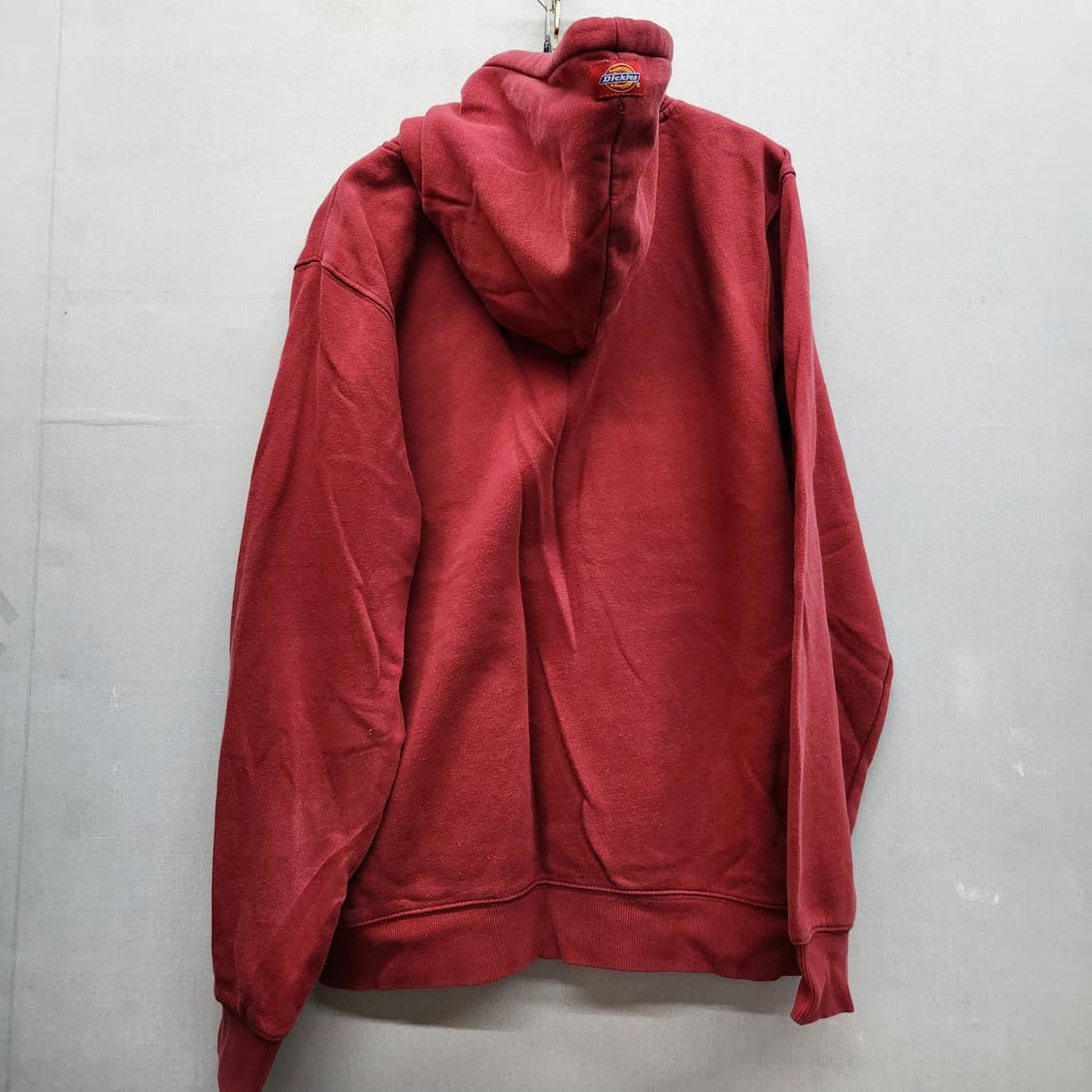 디키즈 빅로고 버건디 후드티 L(XL) 상품이미지4