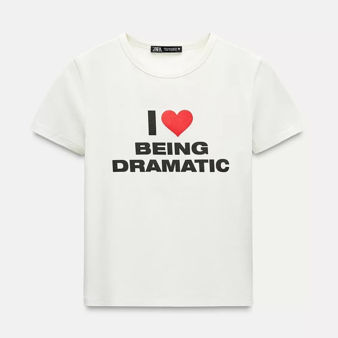 자라 ZARA 텍스트 티셔츠 S사이즈 상품이미지2