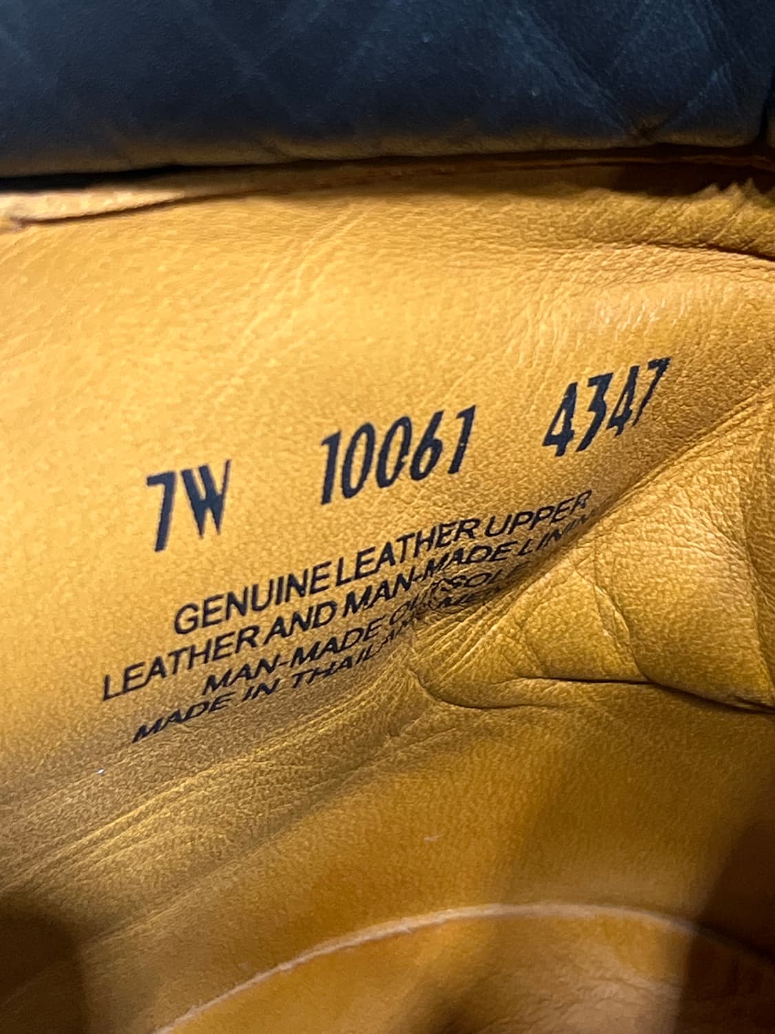 팀버랜드 6인치 부츠 7w 상품이미지9