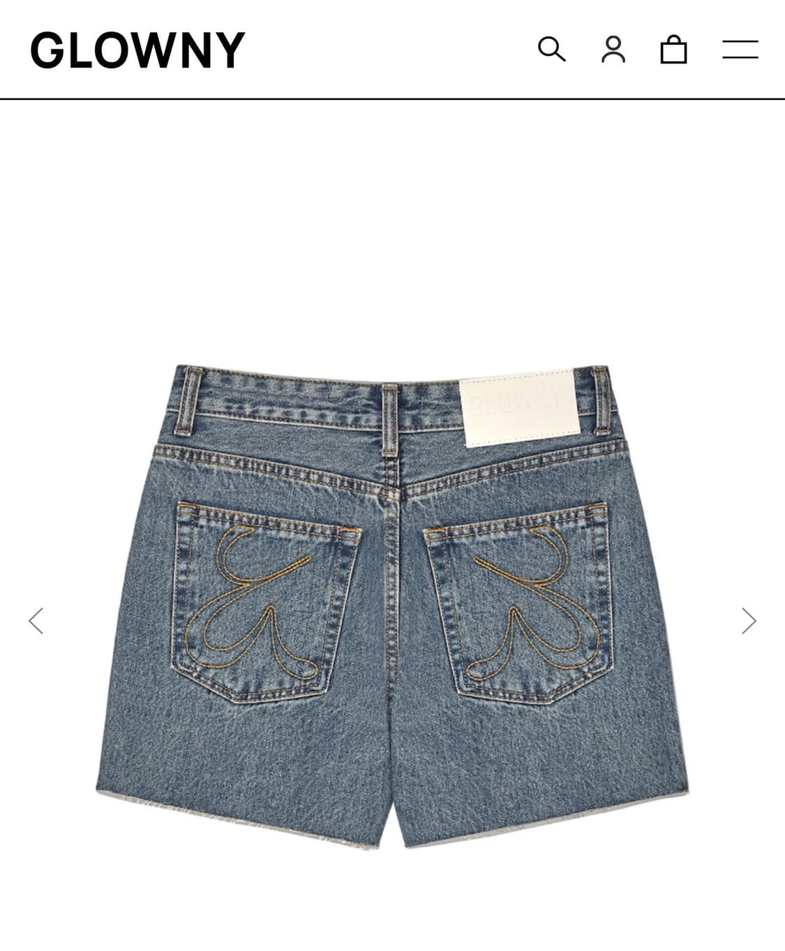 글로니  WESTERN SHORTS (HERITAGE BLUE) L 상품이미지1