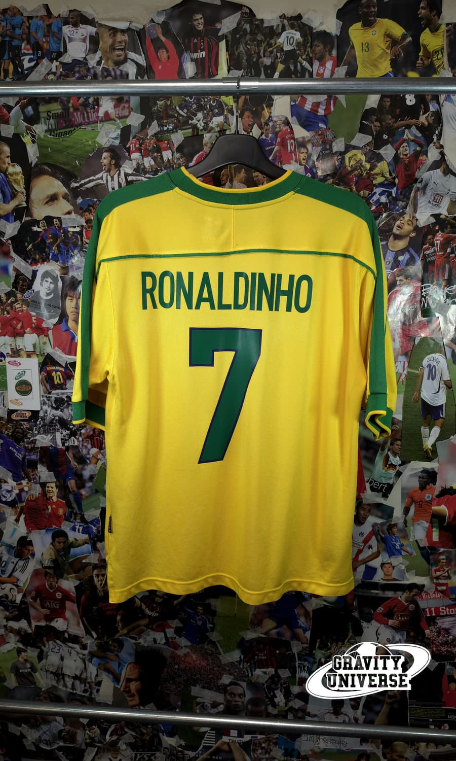 브라질 98-99 호나우지뉴 유니폼 (오리지널) 상품이미지6