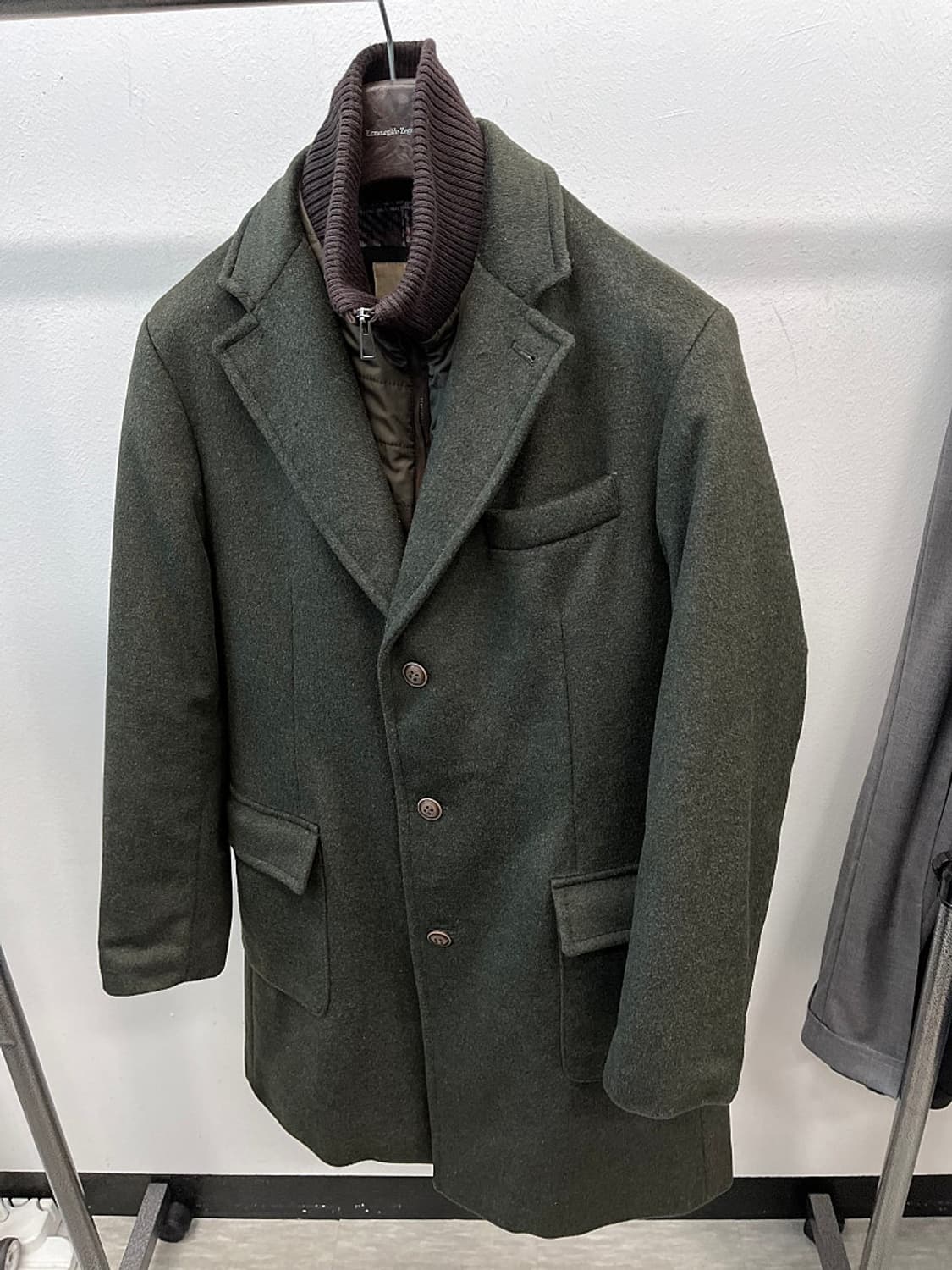 100-105) 제로세탄타 이태리 캐시미어 코트 상품이미지1