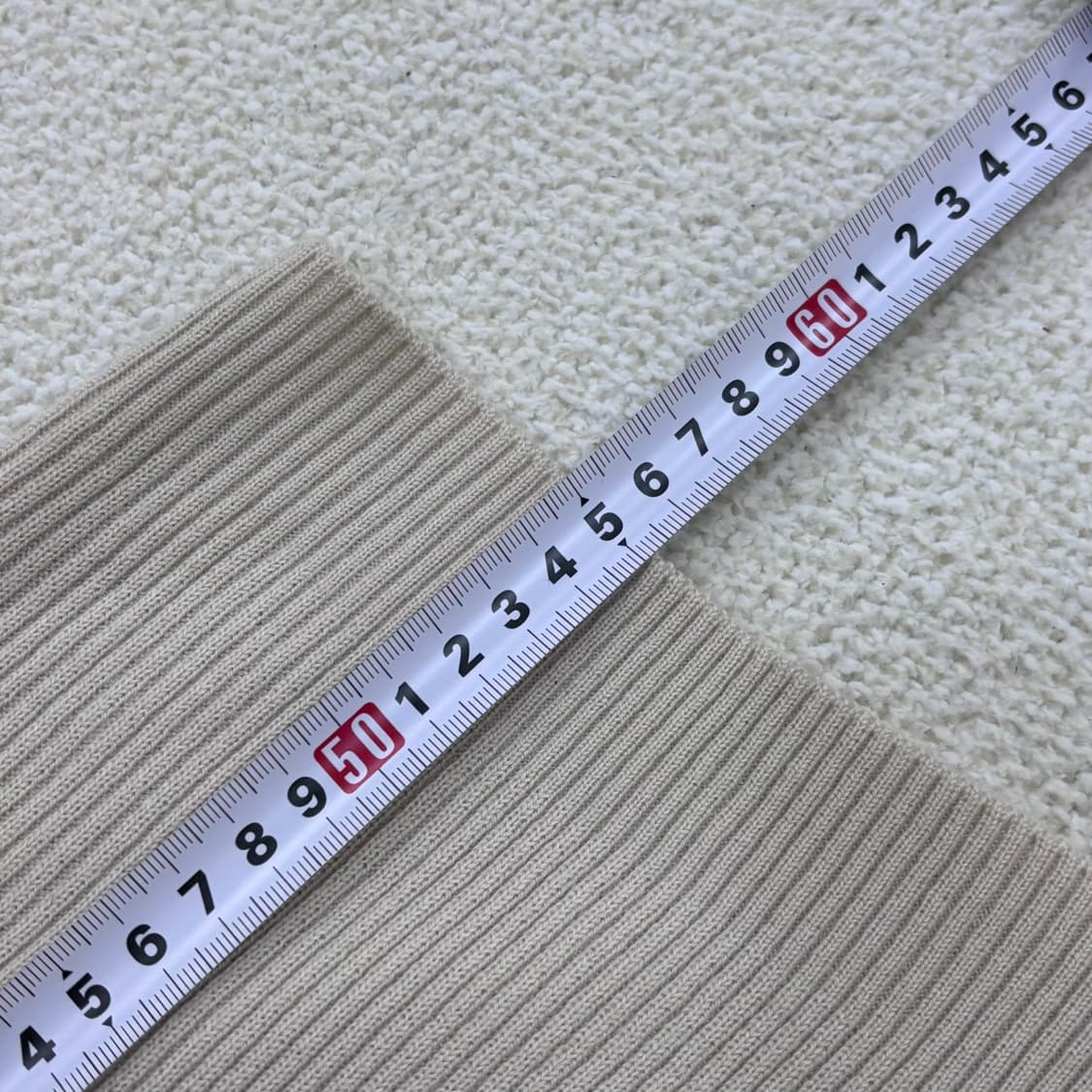 실측확인 빈티지 여성 골지 니트 0319E 상품이미지4