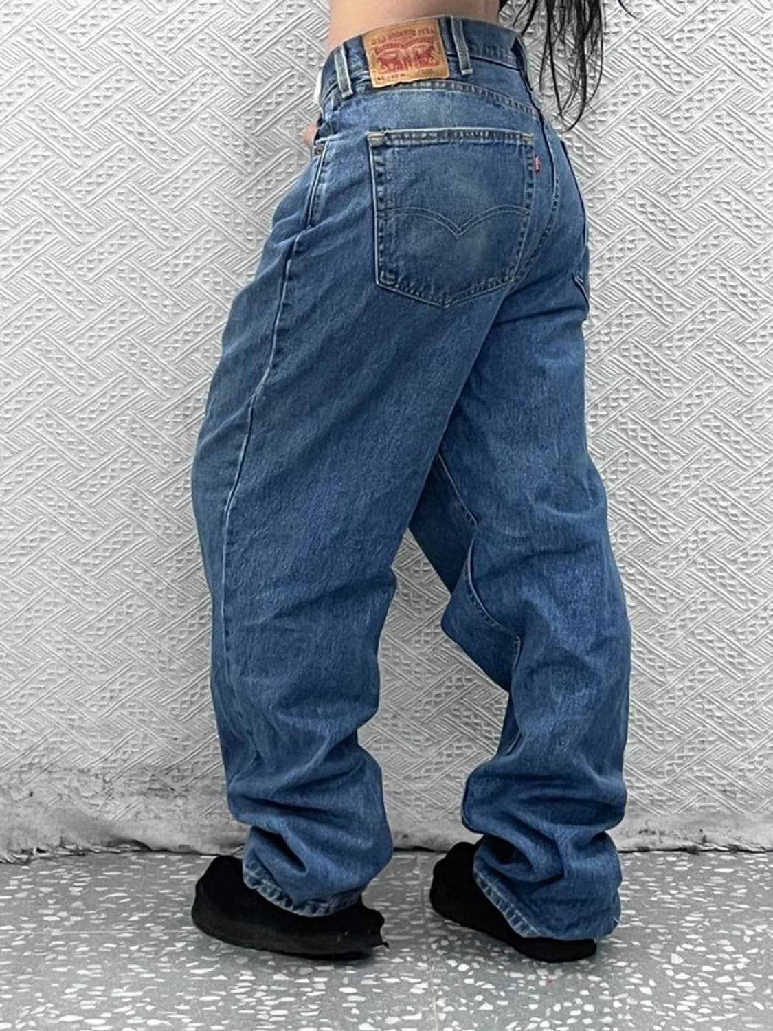 리바이스 550 빈티지무드 워싱 빅사이즈 데님팬츠 38인치C08549 상품이미지2