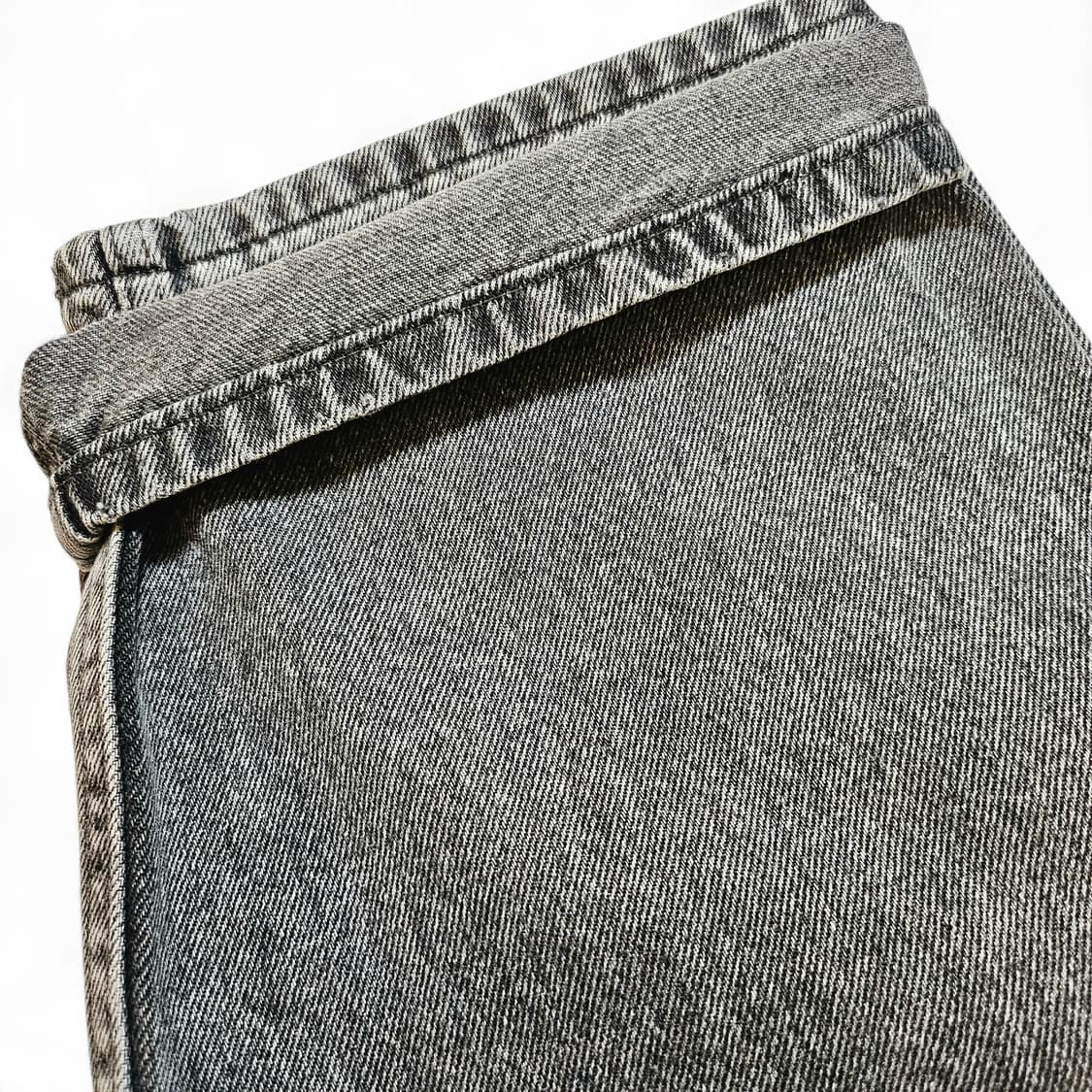 [32X32][리바이스] 실버탭®루즈핏 블랙 데님# 상품이미지5