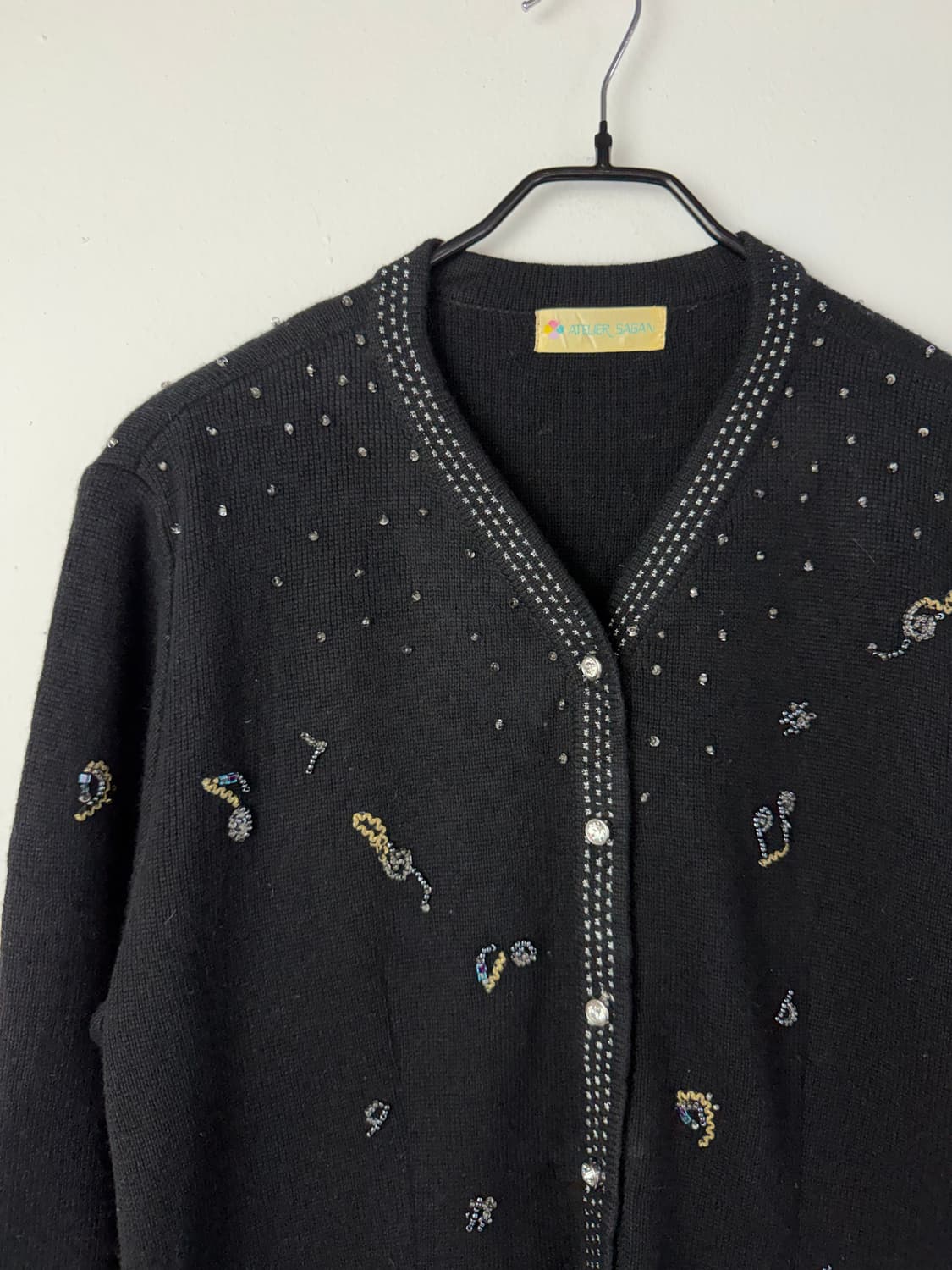 ATELIER SAGAN 비즈드 가디건 (MADE IN JAPAN) 상품이미지2