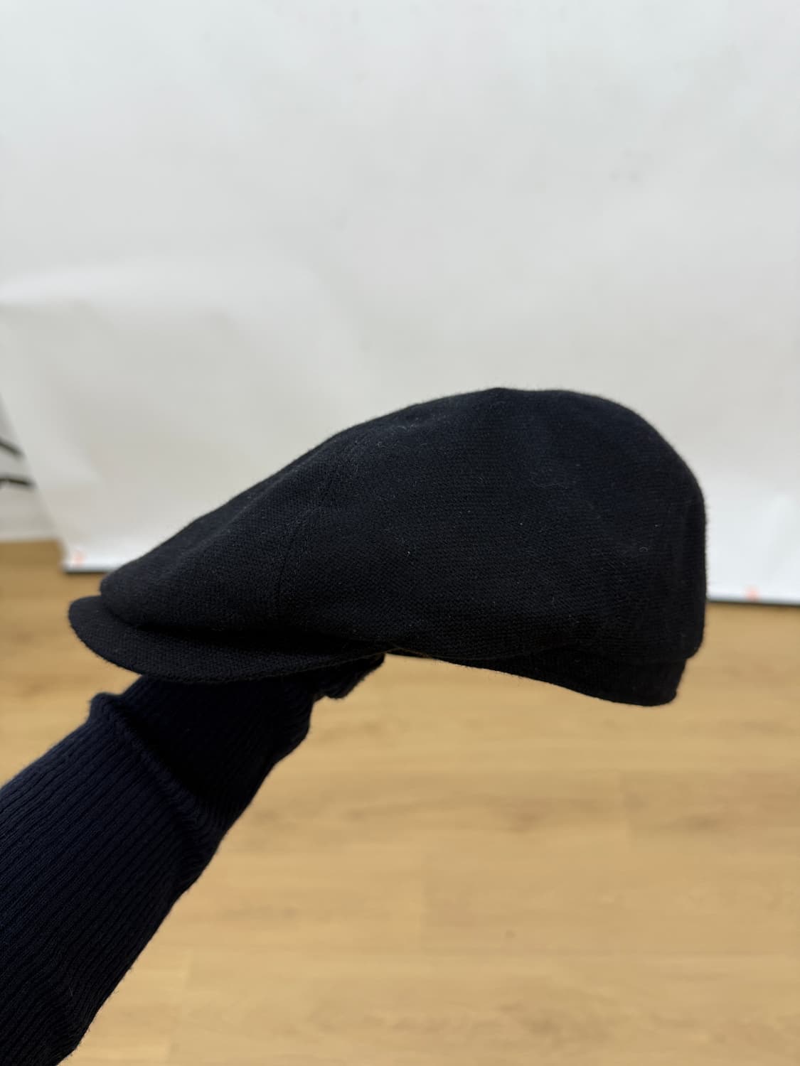 스텟슨 울 헌팅캡 블랙 상품이미지3