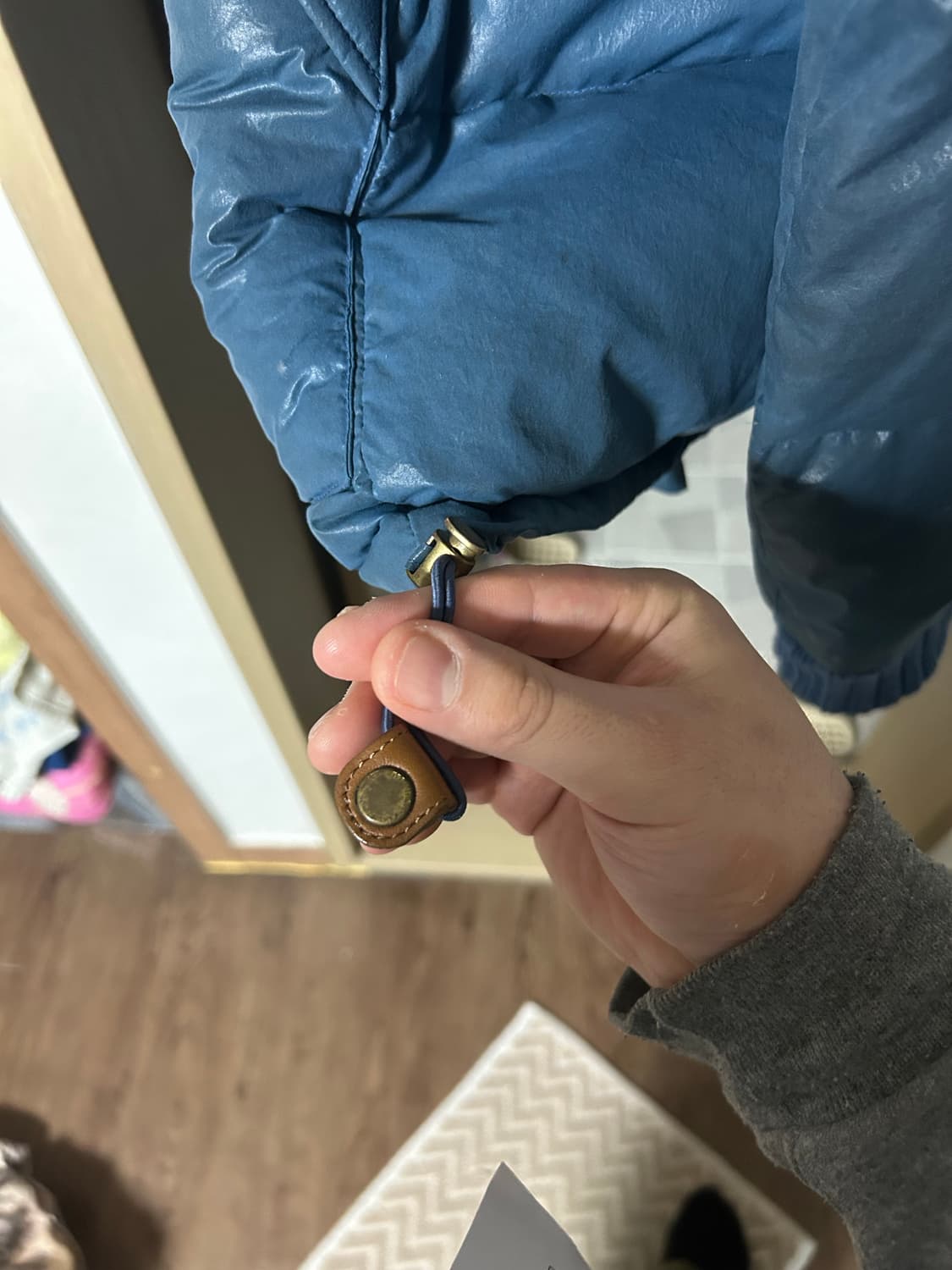 비즈빔 16AW 도테라 다운 자켓 네이비 상품이미지3