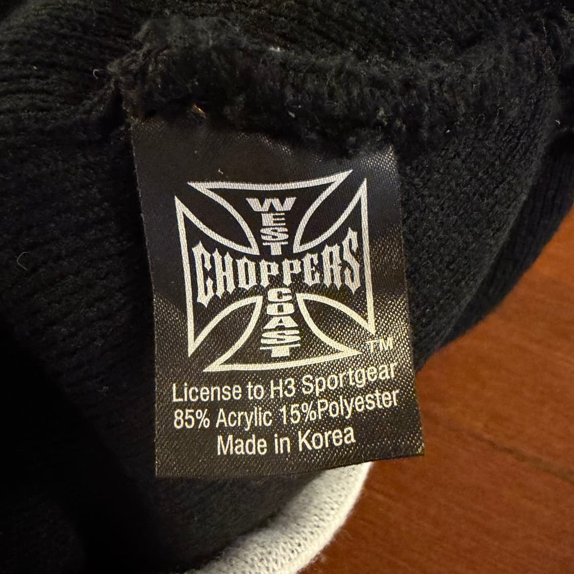 새상품급 90s 미국 빈티지 웨스트코스트차퍼스 빅로고 비니 상품이미지7