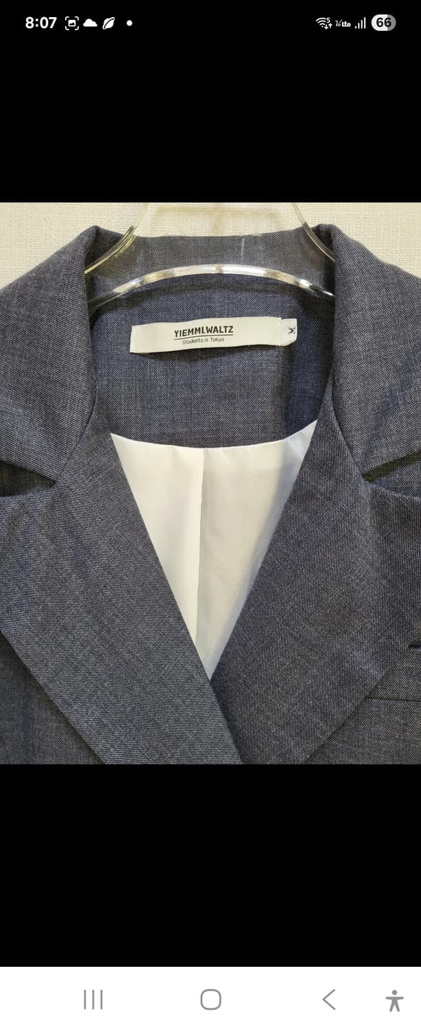 최저가도전! YIEMMI.WALTZ 셋업 새제품 55-66.77 상품이미지3