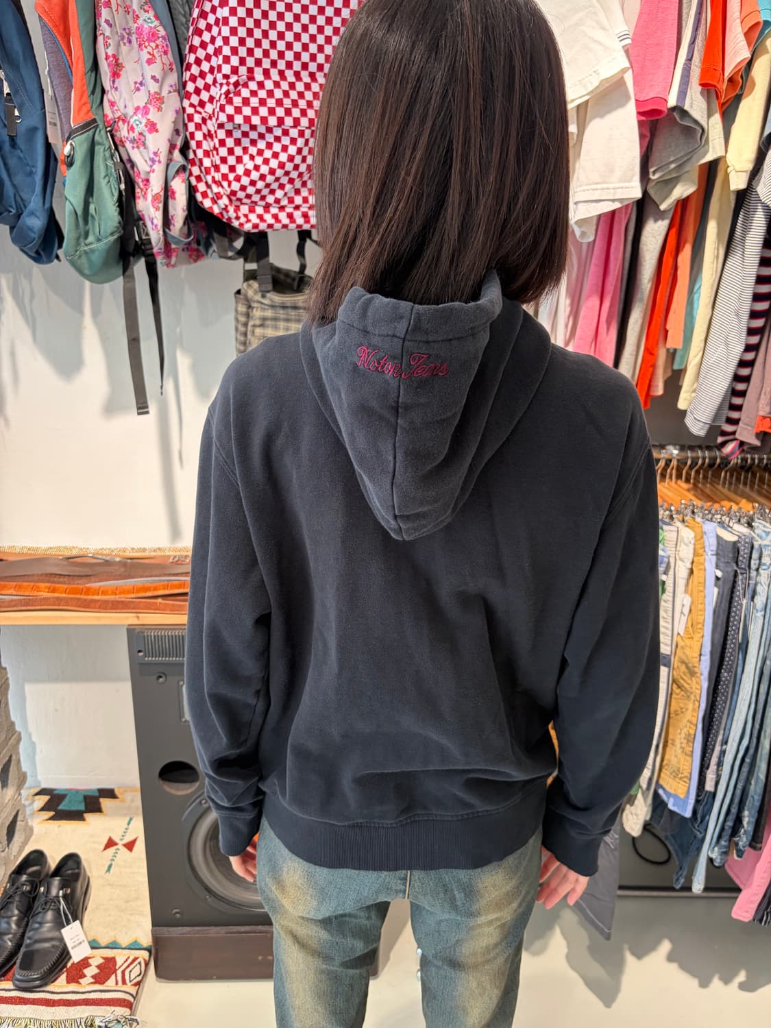 Norton 로고 집업 후드 L 상품이미지5