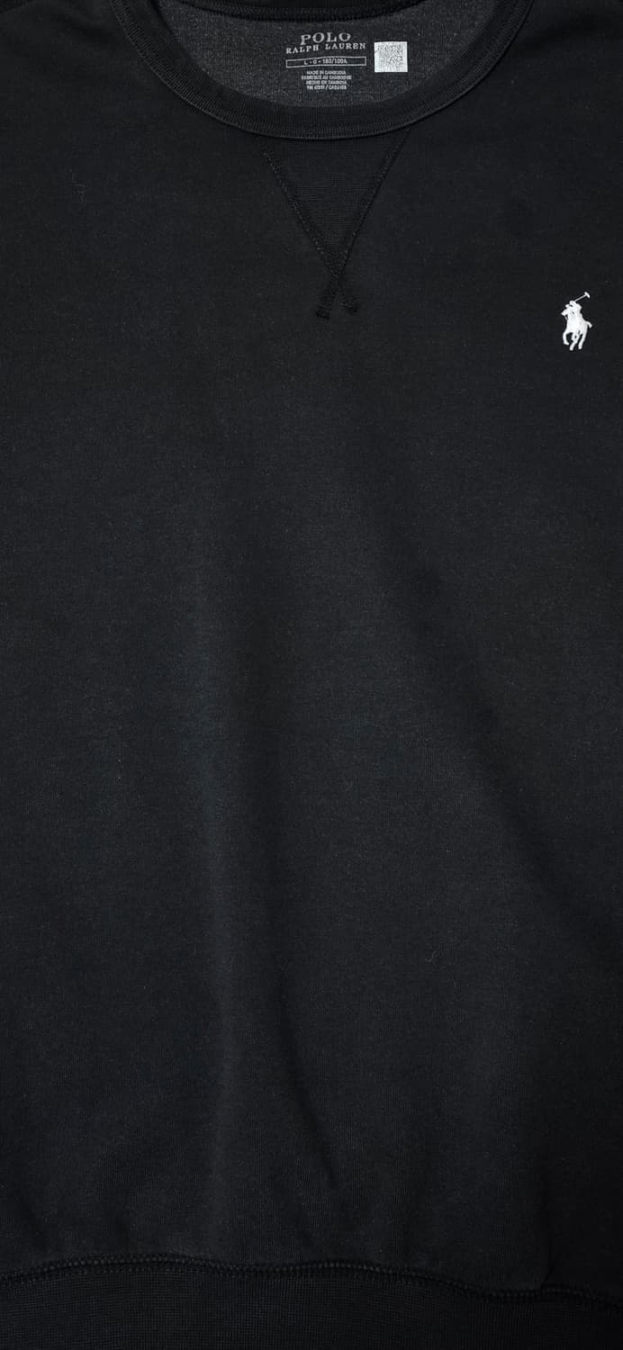 폴로 랄프로렌 남성 맨투맨 블랙 L 상품이미지5