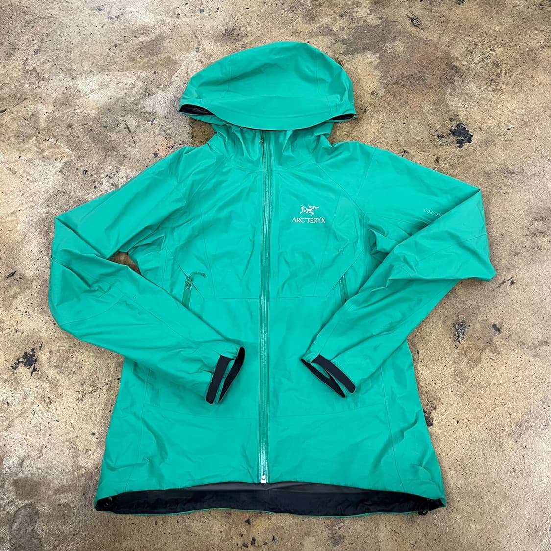 [정품/S] 아크테릭스 고어텍스 자켓 그린 b18 상품이미지2