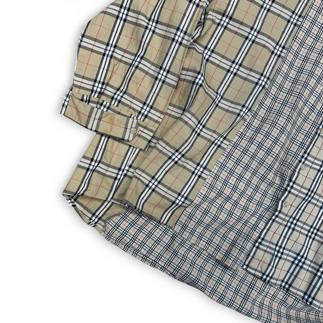 아조바이아조 패치워크 셔츠 상품이미지3