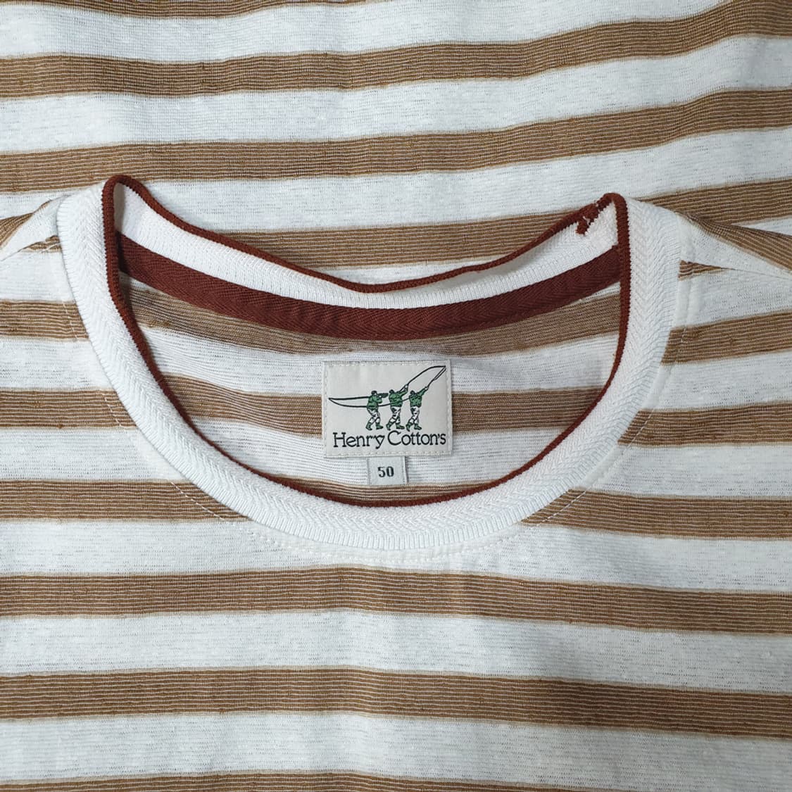 헨리코튼 린넨 티셔츠 105 상품이미지3