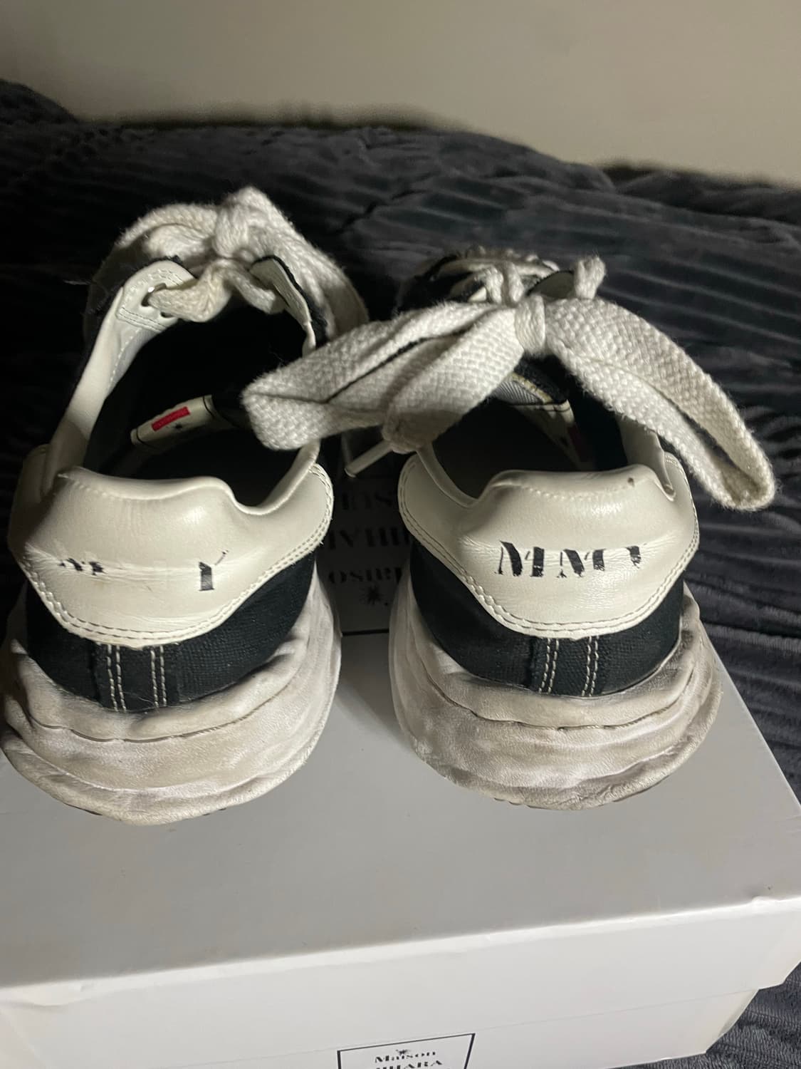 미하라 야스히로 블레이키 OG 블랙 스니커즈 상품이미지5