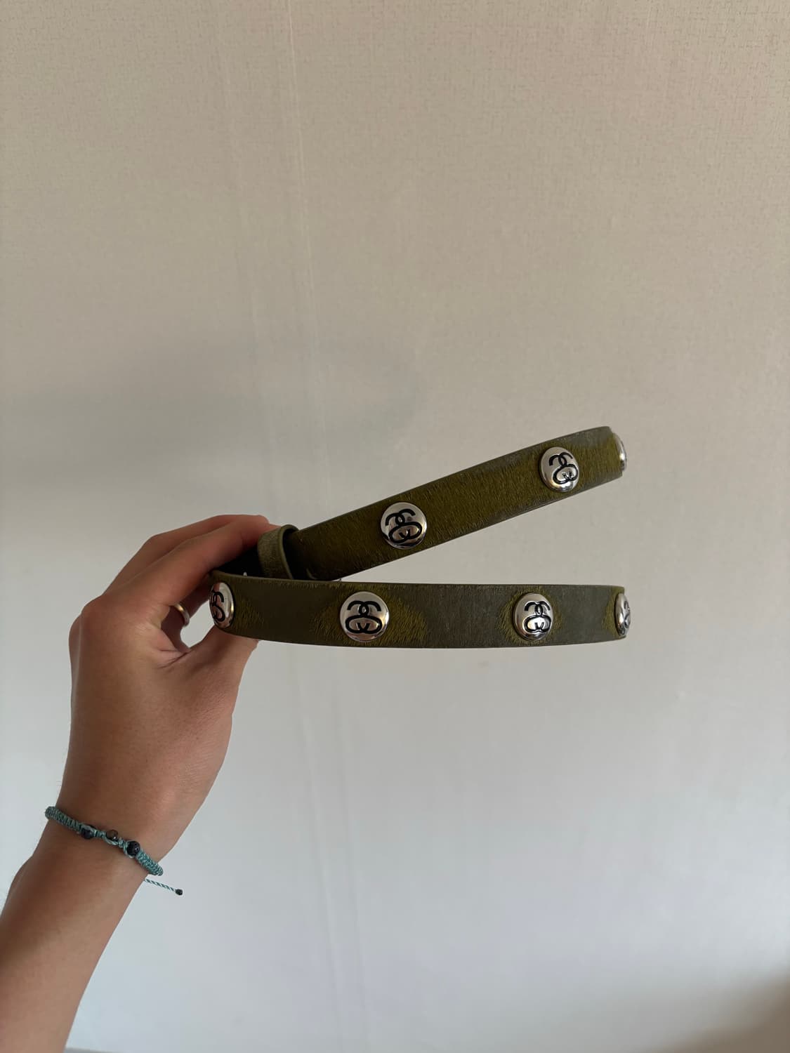 스투시 스웨이드 벨트 상품이미지1