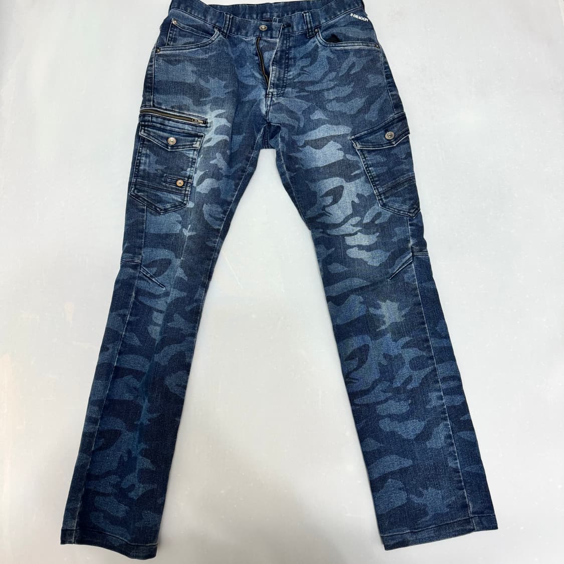 카모 패턴 데님 셋업 상품이미지4